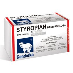Genderka - styropian EPS 100-036 Dach Podłoga